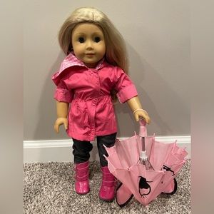 18” doll-Rainy day outfit